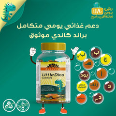 هوليستا ليتيل داينو مالتي فيتامين جاميز للأطفال 180- قطعه حلوي