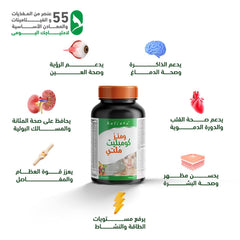 هوليستا فيتامينات متعددة للسيدات 60 كبسولة