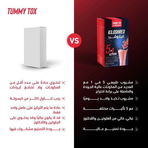 Sensilab Kiloshred 5 In 1 - 10 Sachets