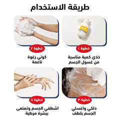 LACTODERM BENEFICIAL MOISTURIZING BODY WASH 500ML