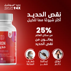 سينسيلاب حديد - 30 كبسولة