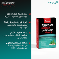 Sensilab Tummy Tox Carbblock Extreme 60 Capsules