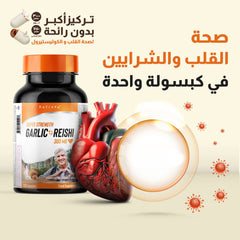 هوليستا جارليك & ريشي ٣٠٠ ملغ ١٢٠ كبسولة