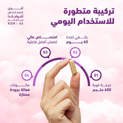 Holista Ogranic Ashwaganda 600mg 60 Cap