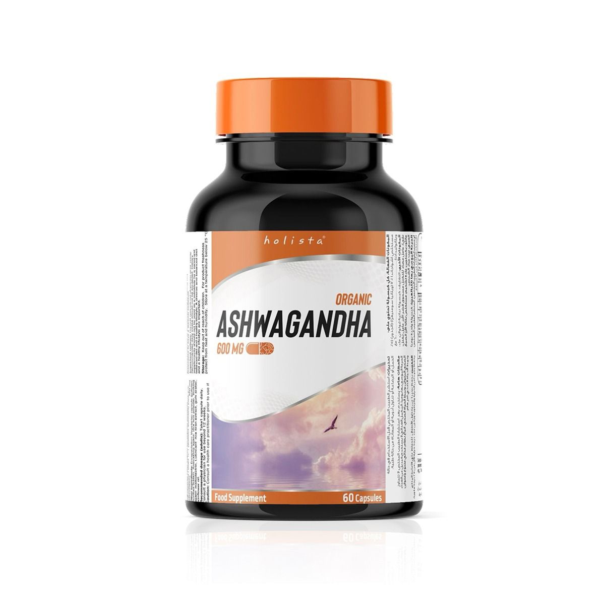 Holista Ogranic Ashwaganda 600mg 60 Cap
