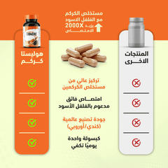 هوليستا كركم 400 مجم 60 كبسولة