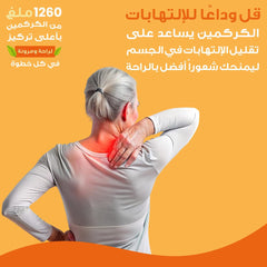 هوليستا | كوركومين 1260 مغ كركم 120 جاميز